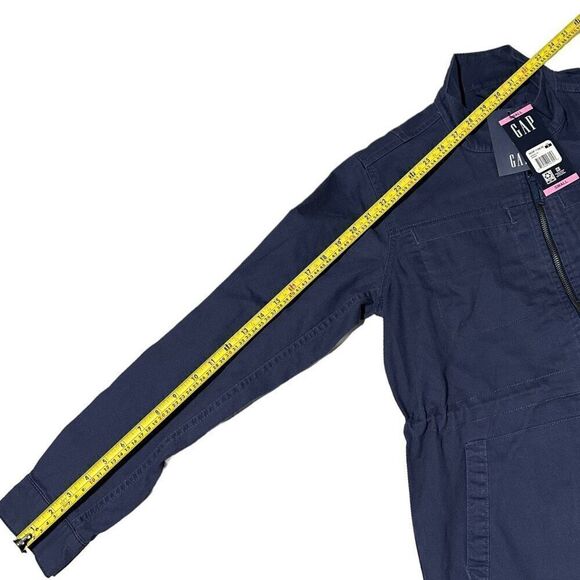 NWT GAP Women's Full Zip Adjustable Drawcord Waist Utility Field Jacket Size S - Picture 11 of 15